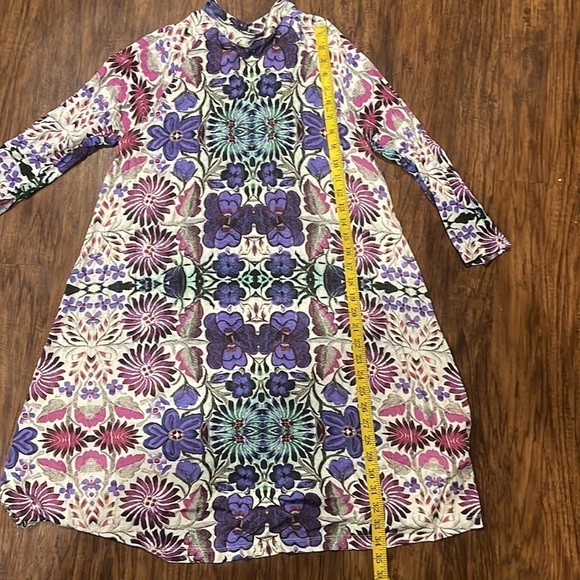 Free People New Romantics Fiesta Floral Mini Swing Dress Size S - Picture 9 of 12